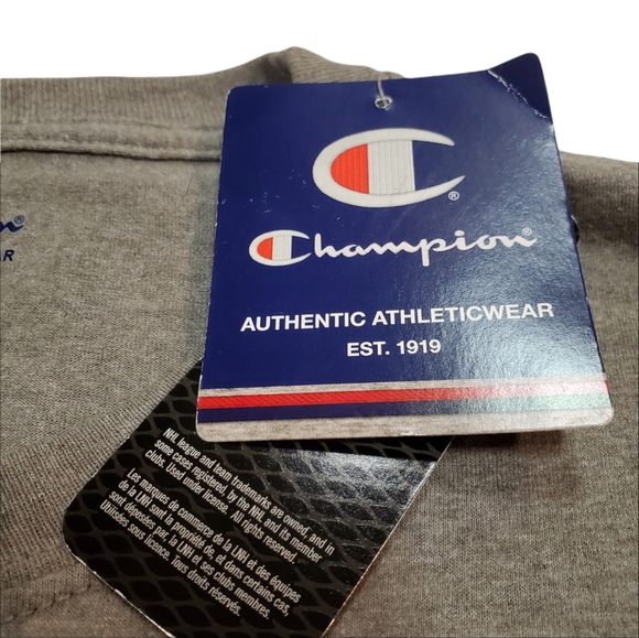 NWT Champion Columbus Blue Jackets T-Shirt - Picture 5 of 7